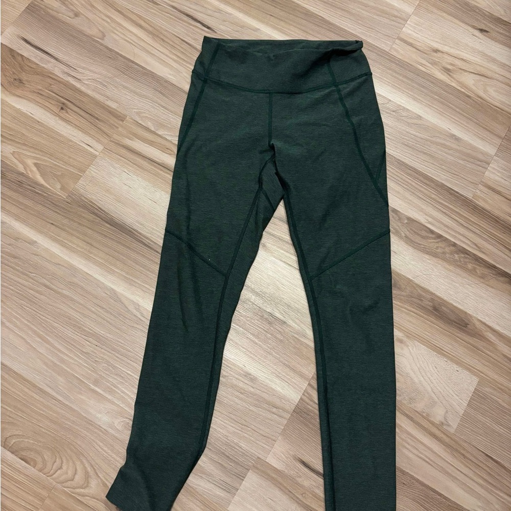 Outdoor Voices Green Leggings High-Rise Performance